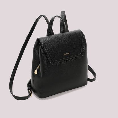 ZAINO CON BORDO INTRECCIATO