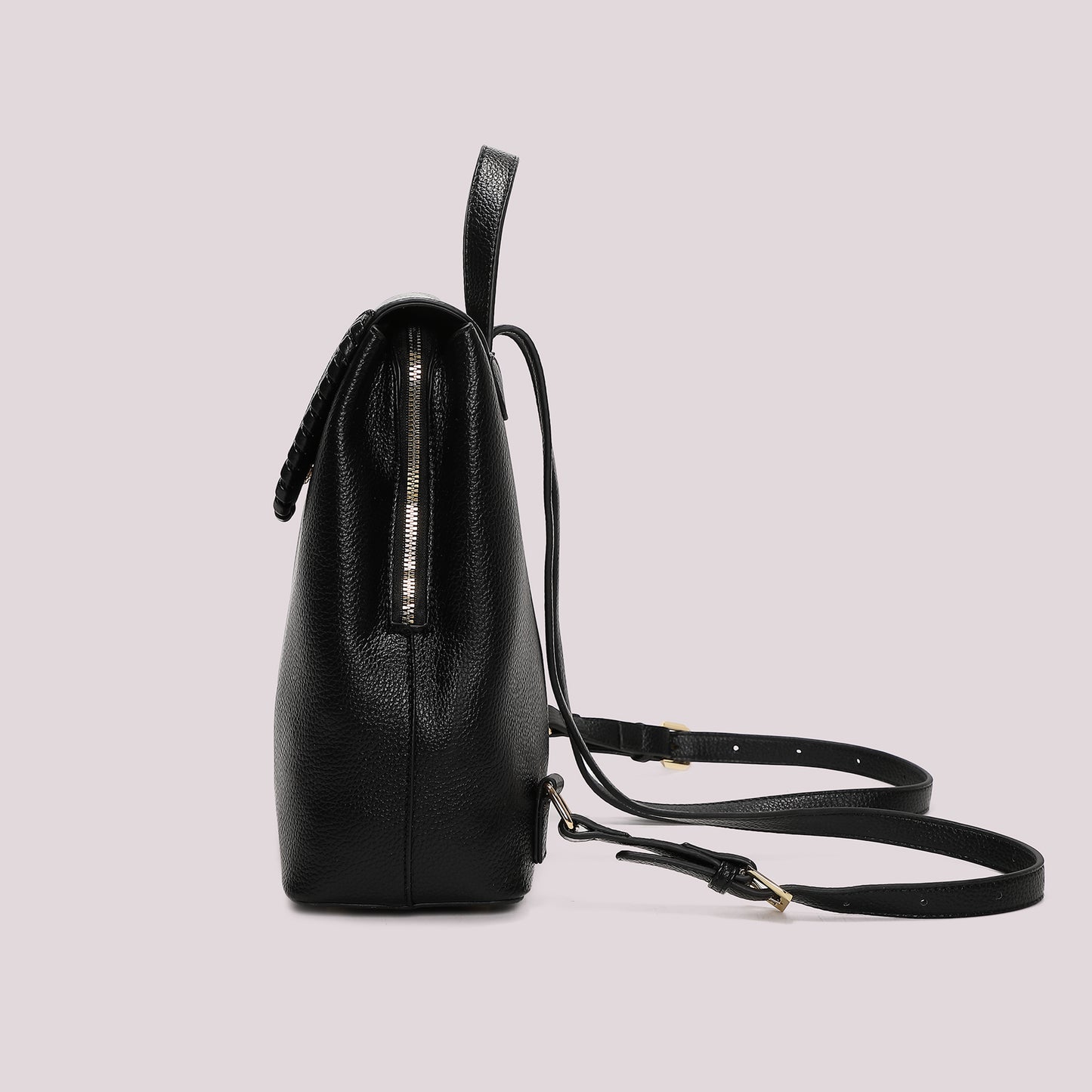 ZAINO CON BORDO INTRECCIATO