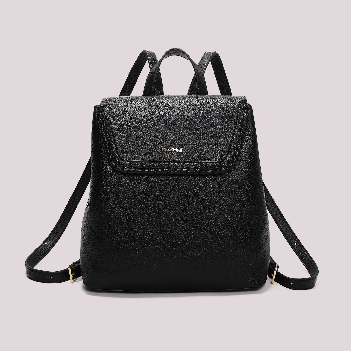 ZAINO CON BORDO INTRECCIATO