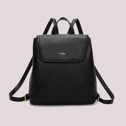 ZAINO CON BORDO INTRECCIATO