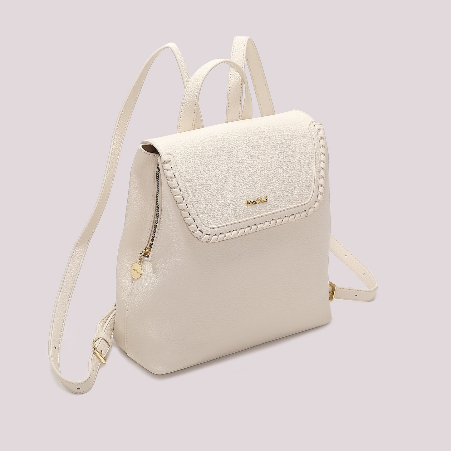 ZAINO CON BORDO INTRECCIATO