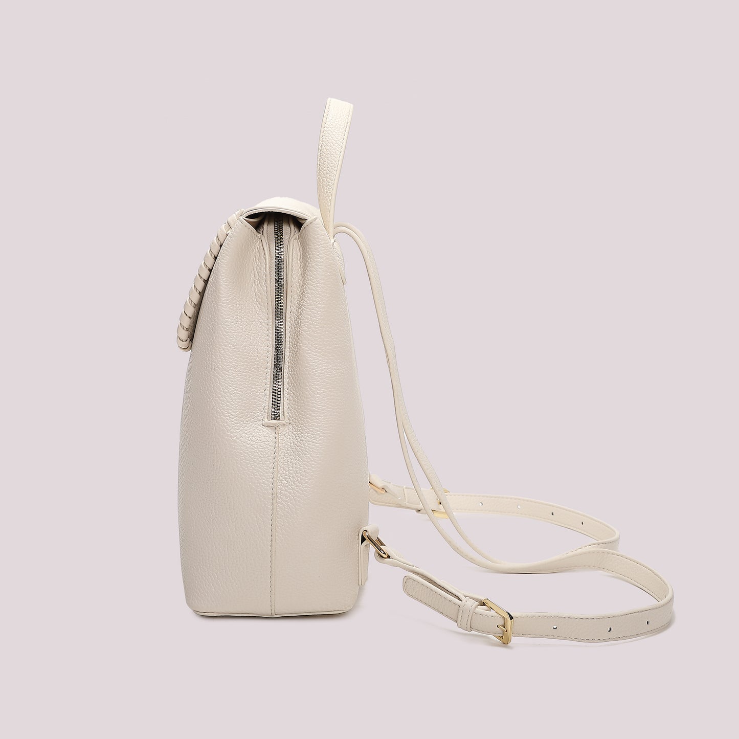 ZAINO CON BORDO INTRECCIATO