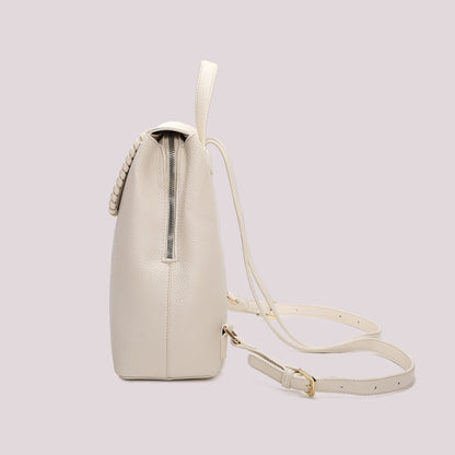 ZAINO CON BORDO INTRECCIATO