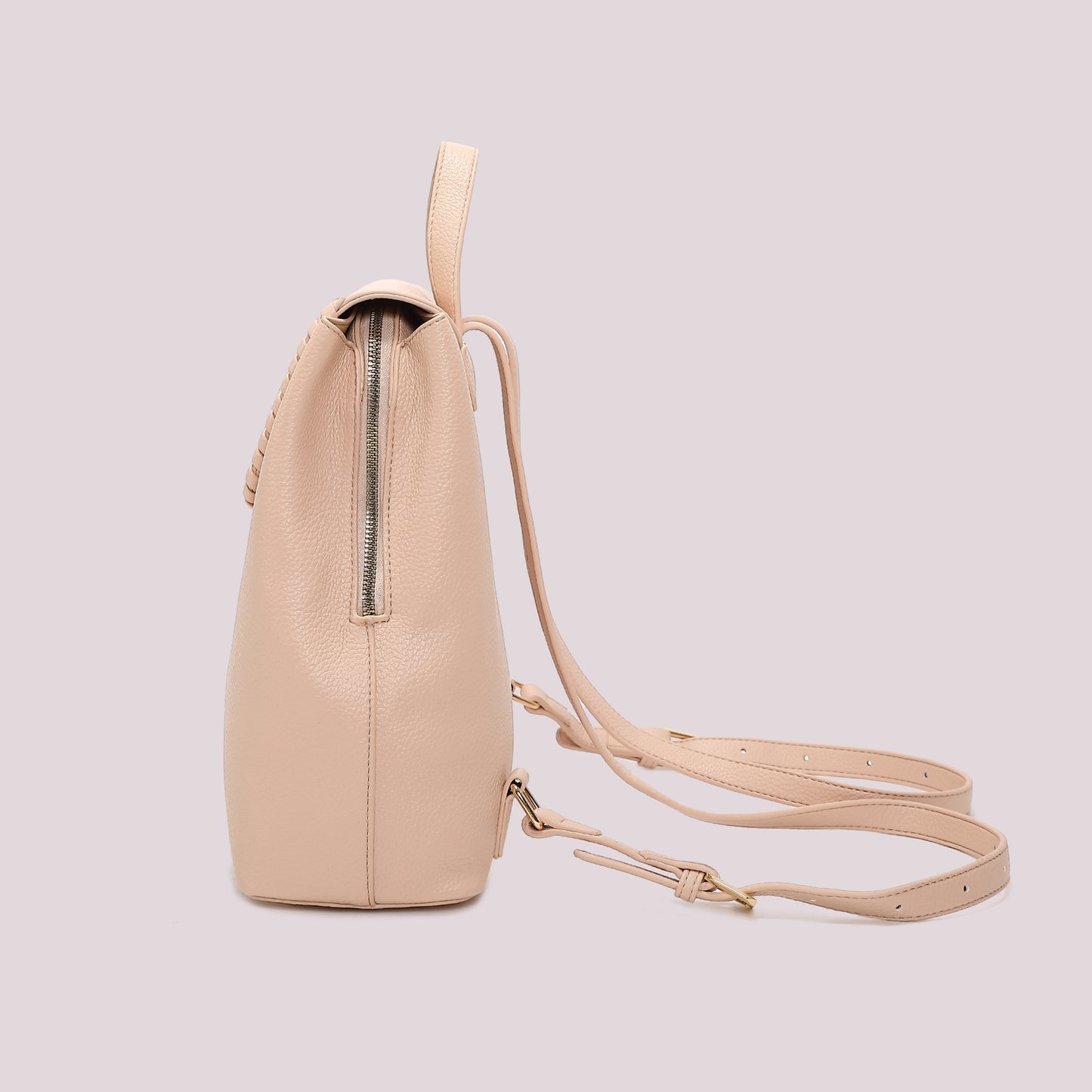 ZAINO CON BORDO INTRECCIATO