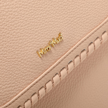 ZAINO CON BORDO INTRECCIATO