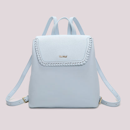 ZAINO CON BORDO INTRECCIATO