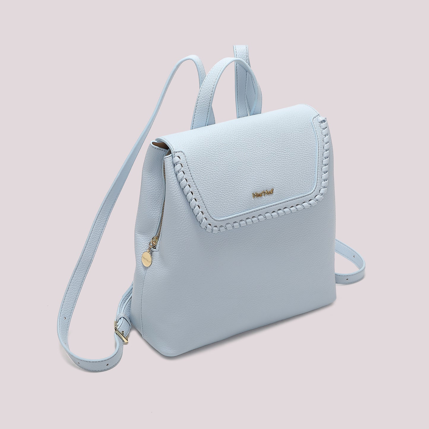 ZAINO CON BORDO INTRECCIATO