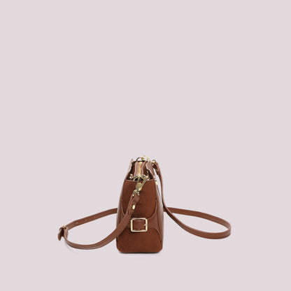 BORSA A TRACOLLA CON CINTURINO AL LATO