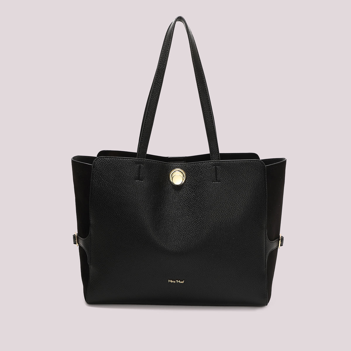 BORSA SHOPPING CON CINTURINO AL LATO