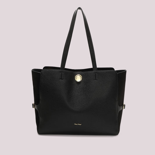 BORSA SHOPPING CON CINTURINO AL LATO