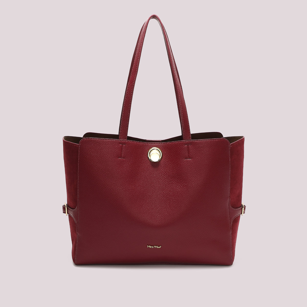 BORSA SHOPPING CON CINTURINO AL LATO