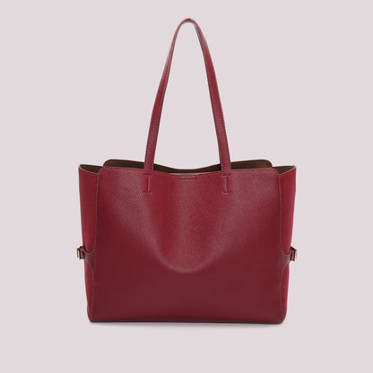 BORSA SHOPPING CON CINTURINO AL LATO