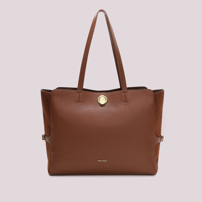 BORSA SHOPPING CON CINTURINO AL LATO