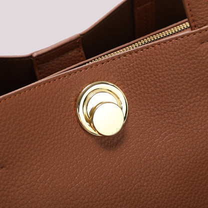 BORSA SHOPPING CON CINTURINO AL LATO