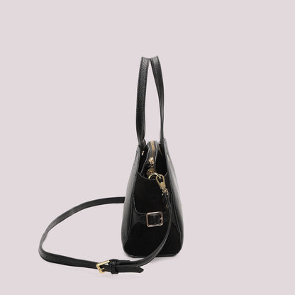 BORSA A SPALLA CON CINTURINO AL LATO