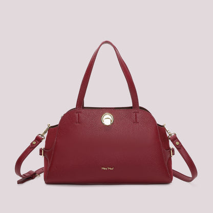 BORSA A SPALLA CON CINTURINO AL LATO