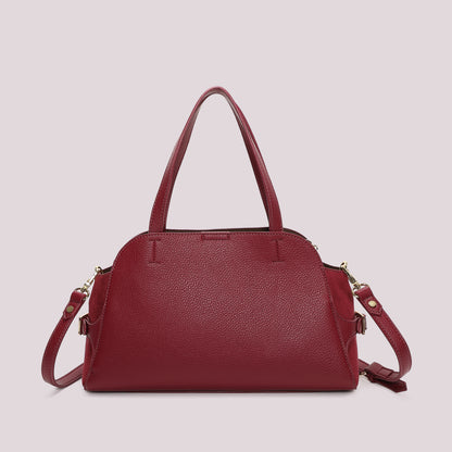 BORSA A SPALLA CON CINTURINO AL LATO