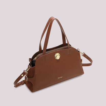 BORSA A SPALLA CON CINTURINO AL LATO