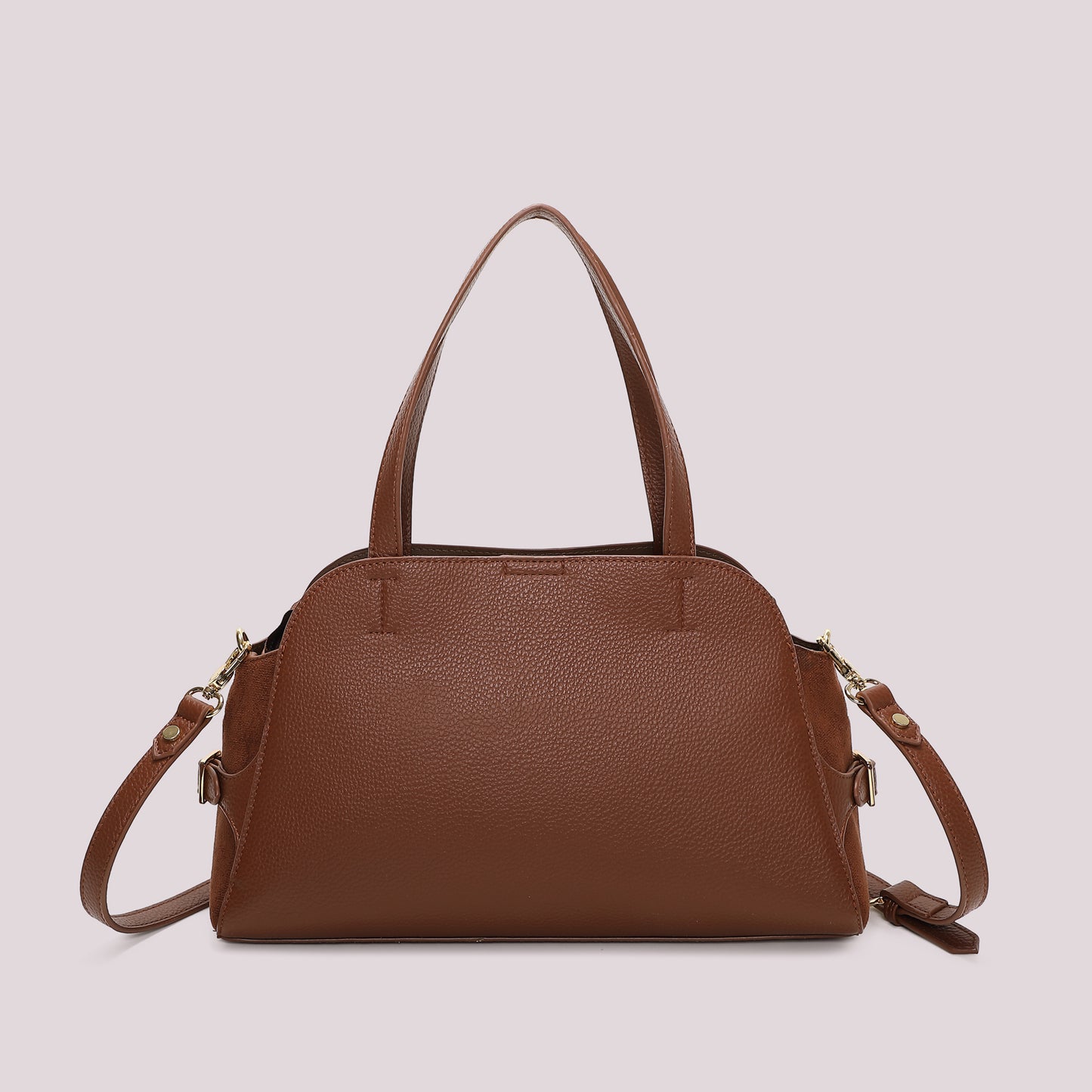 BORSA A SPALLA CON CINTURINO AL LATO