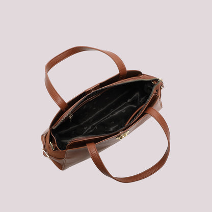 BORSA A SPALLA CON CINTURINO AL LATO