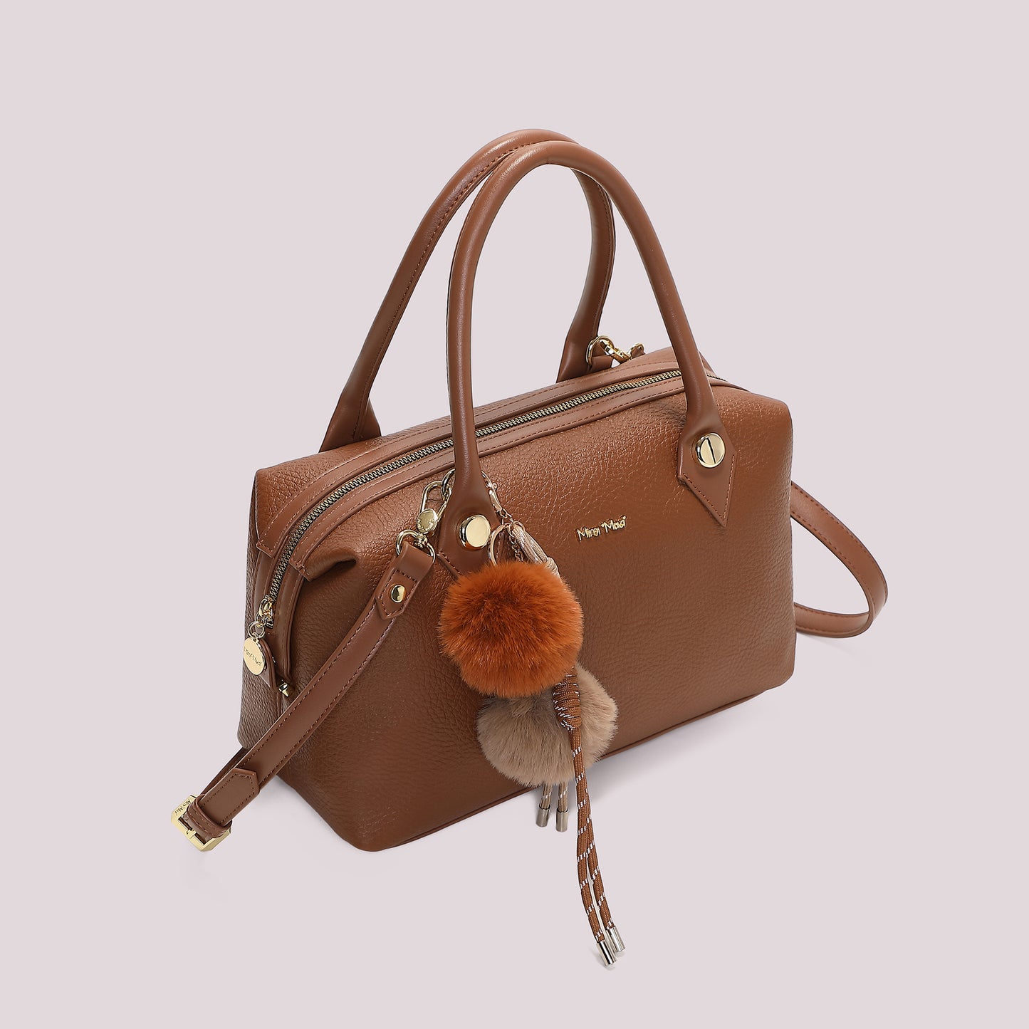 BORSA A BAULETTO CON DETTAGLIO APPESO