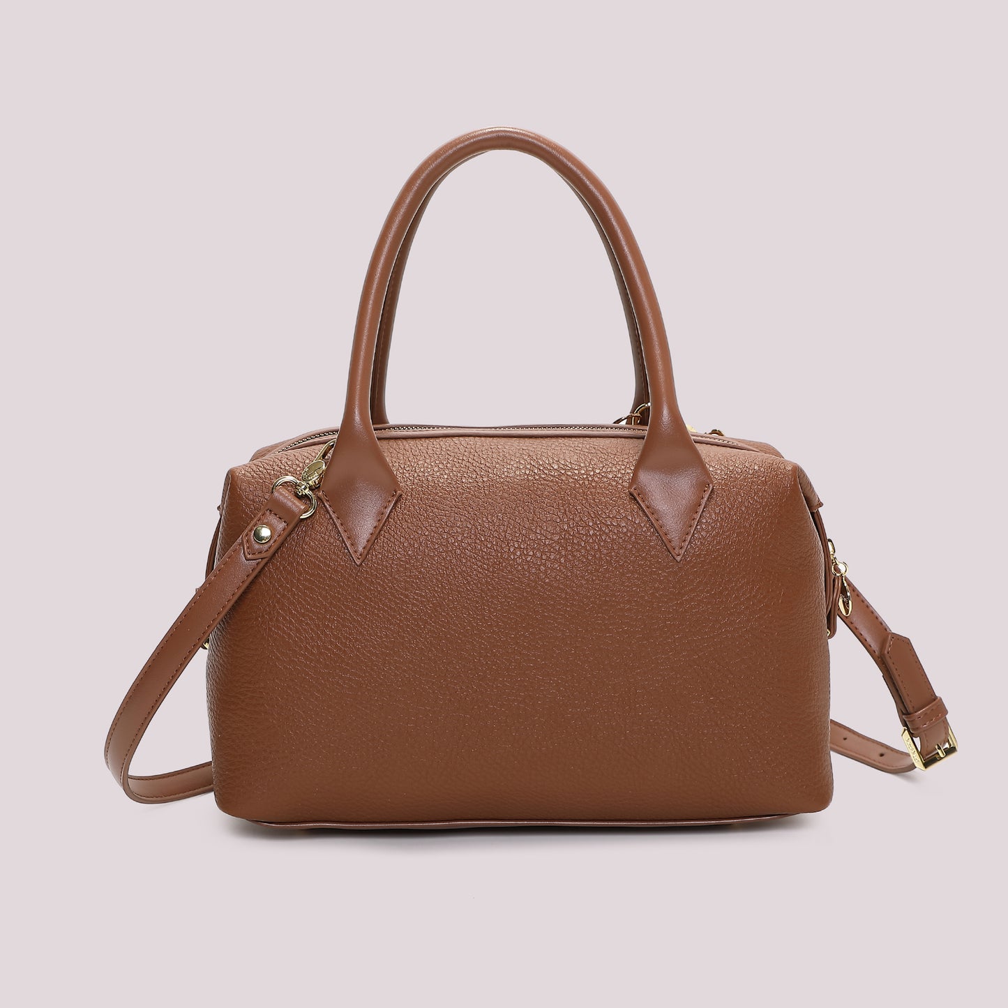 BORSA A BAULETTO CON DETTAGLIO APPESO