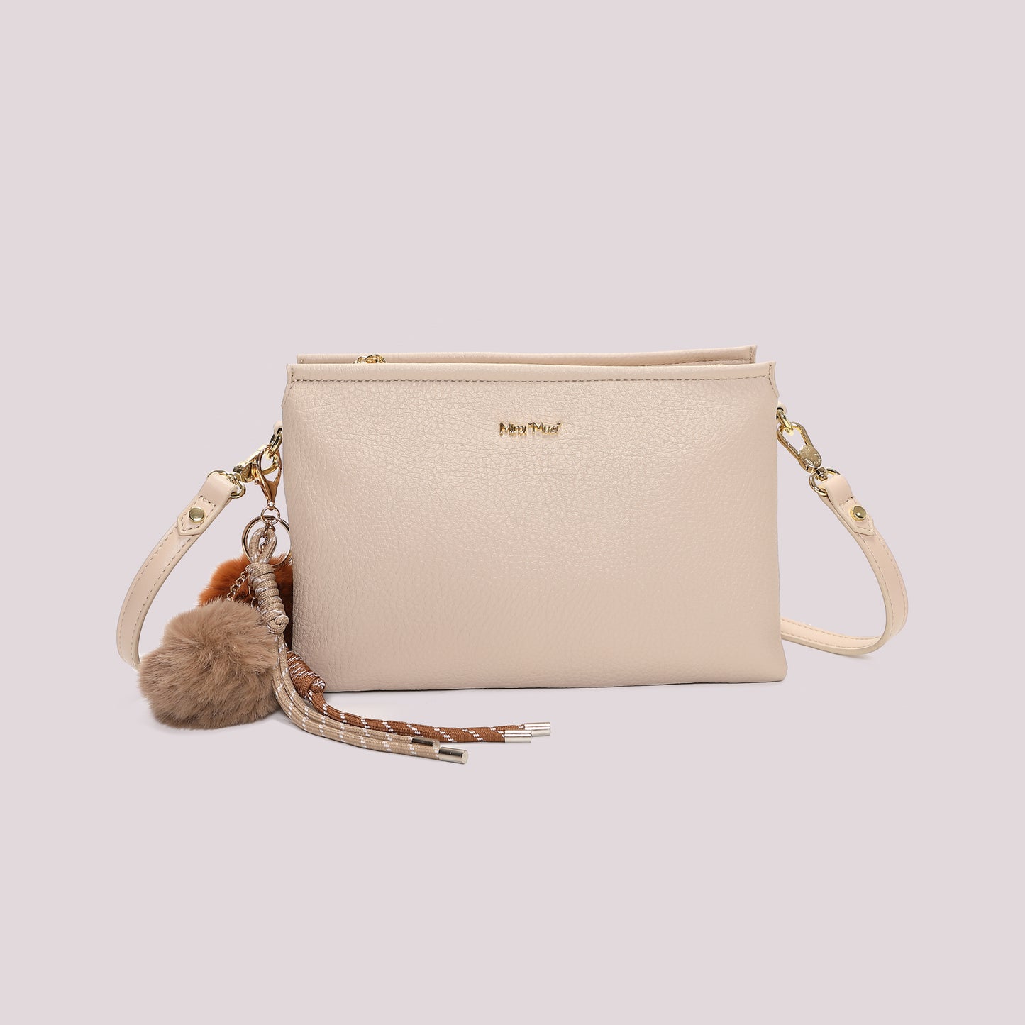 BORSA A TRACOLLA CON DETTAGLIO APPESO