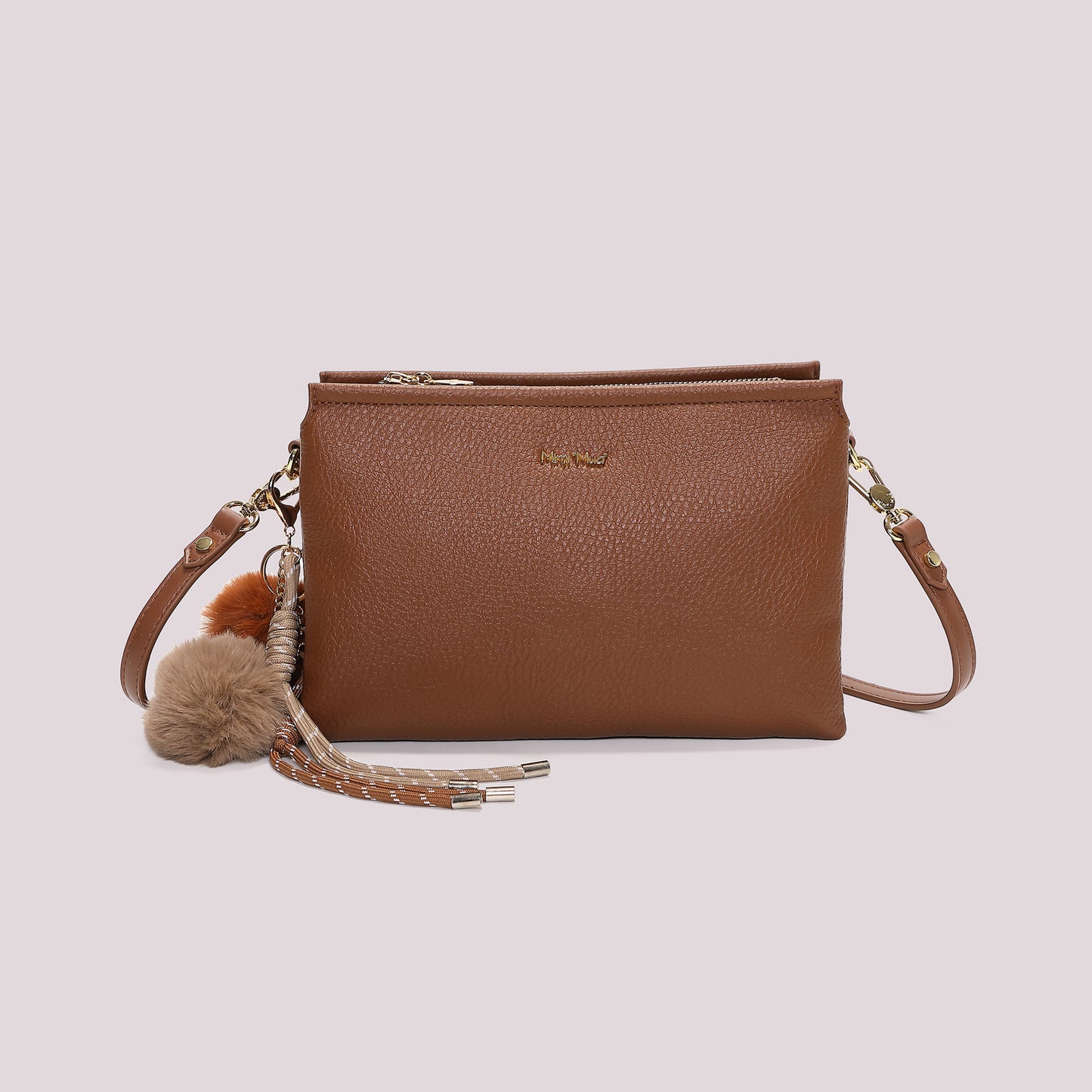 BORSA A TRACOLLA CON DETTAGLIO APPESO