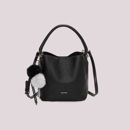 BORSA A SECCHIELLO CON DETTAGLIO APPESO