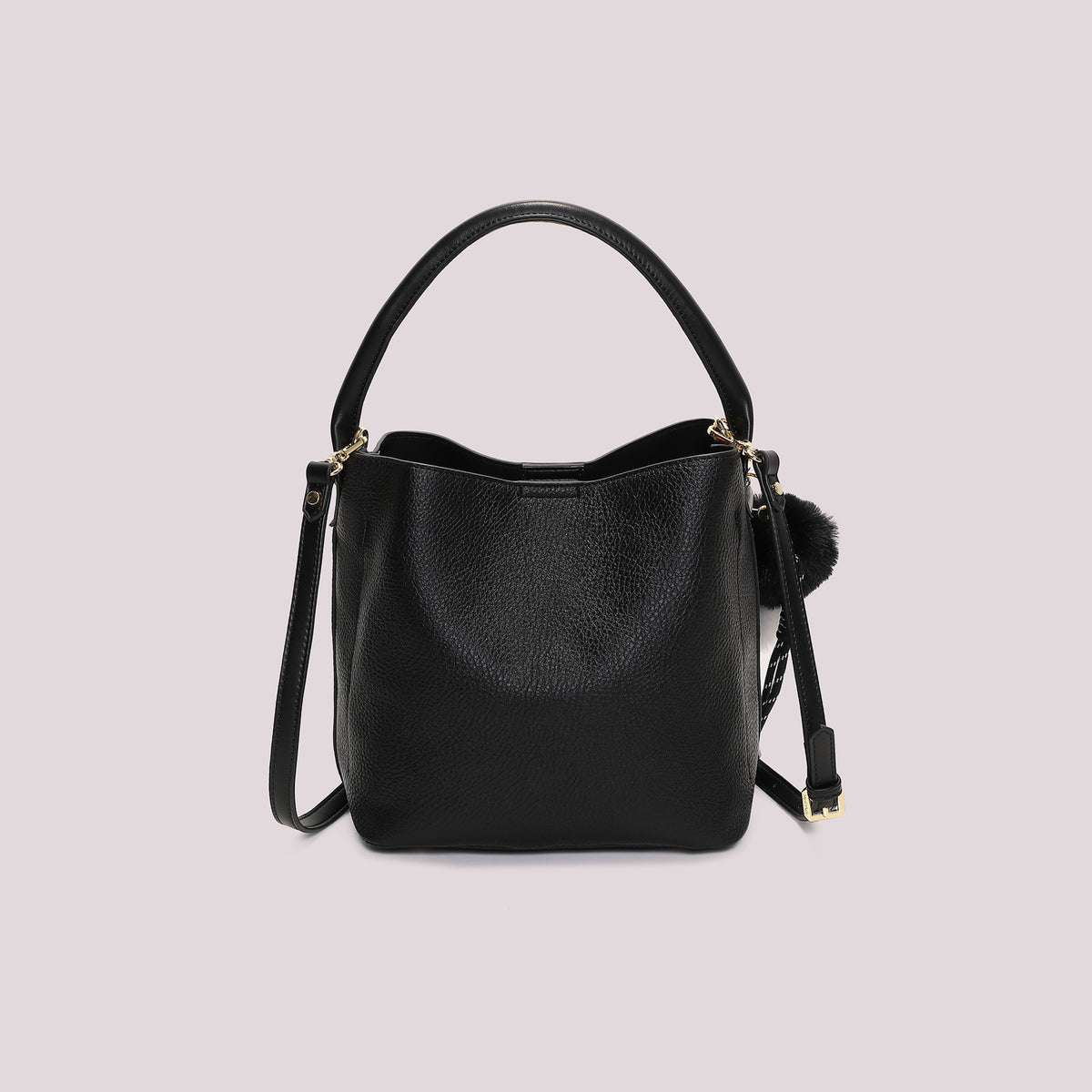 BORSA A SECCHIELLO CON DETTAGLIO APPESO