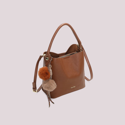 BORSA A SECCHIELLO CON DETTAGLIO APPESO