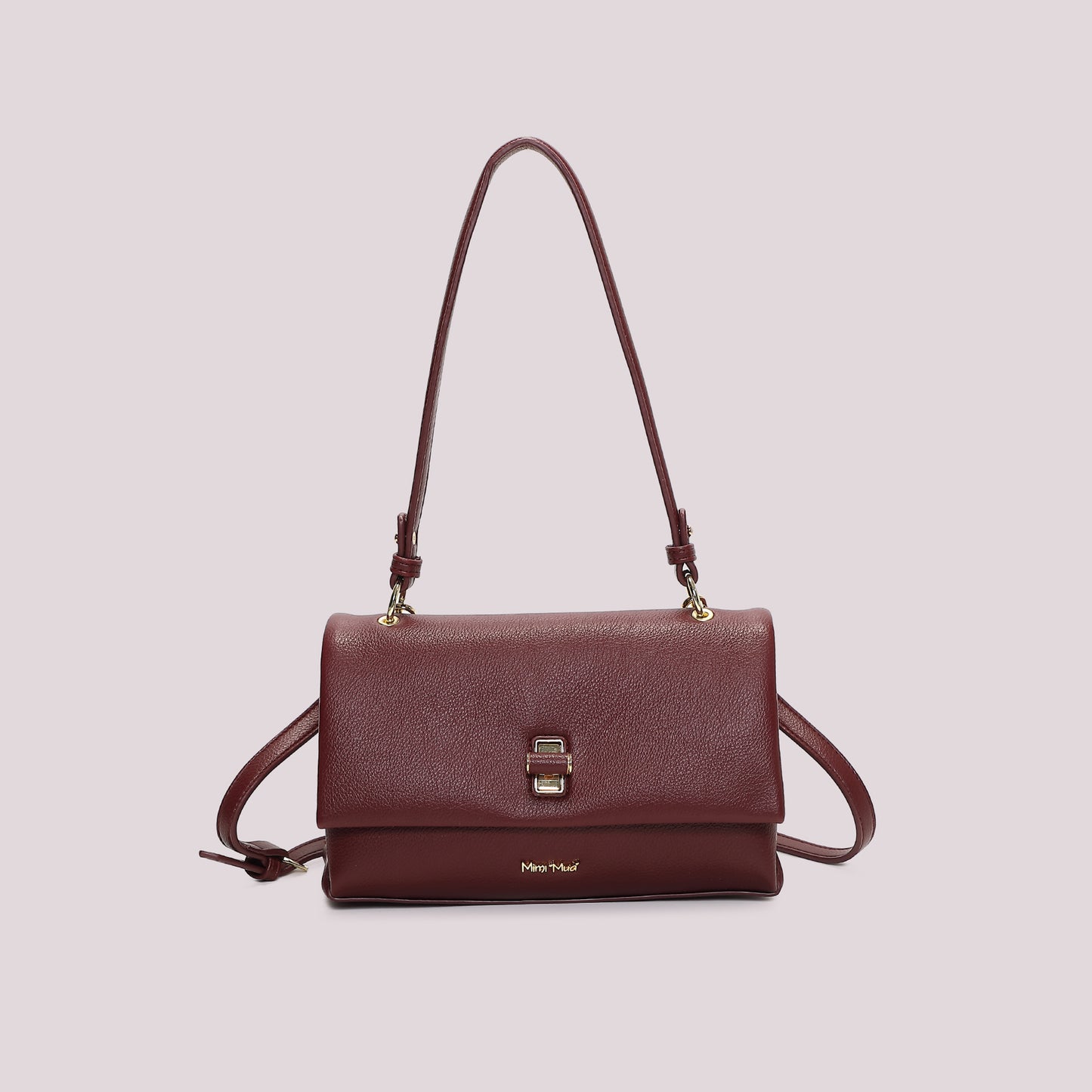 BORSA A SPALLA CON CHIUSURA A GIRO
