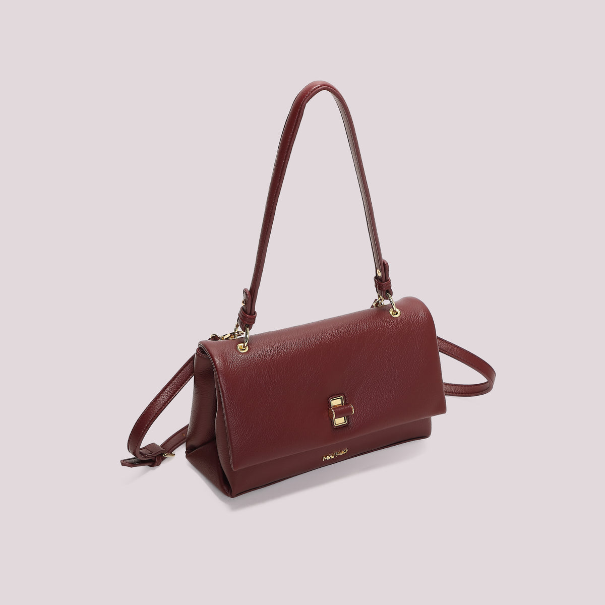 BORSA A SPALLA CON CHIUSURA A GIRO
