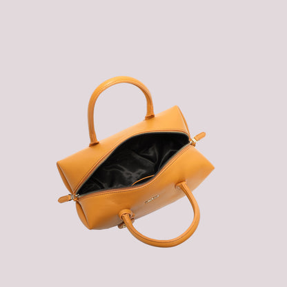BORSA A BAULETTO MEDIA CON TARGHETTA LOGATA