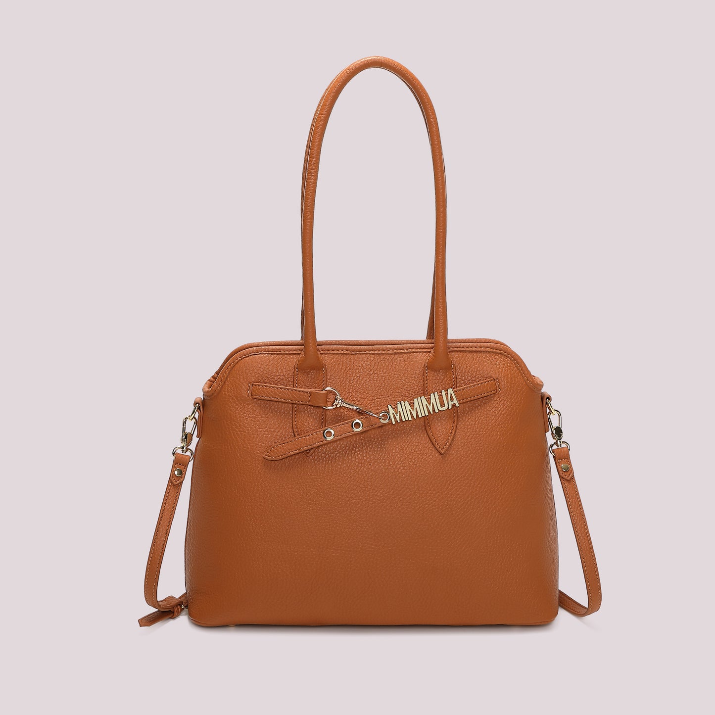 BORSA A SPALLA GRANDE CON LETTERE MIMI-MUA