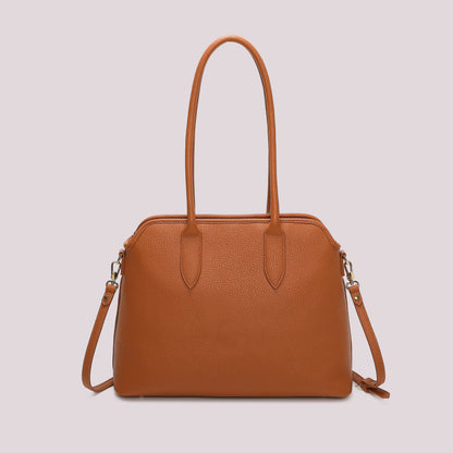 BORSA A SPALLA GRANDE CON LETTERE MIMI-MUA