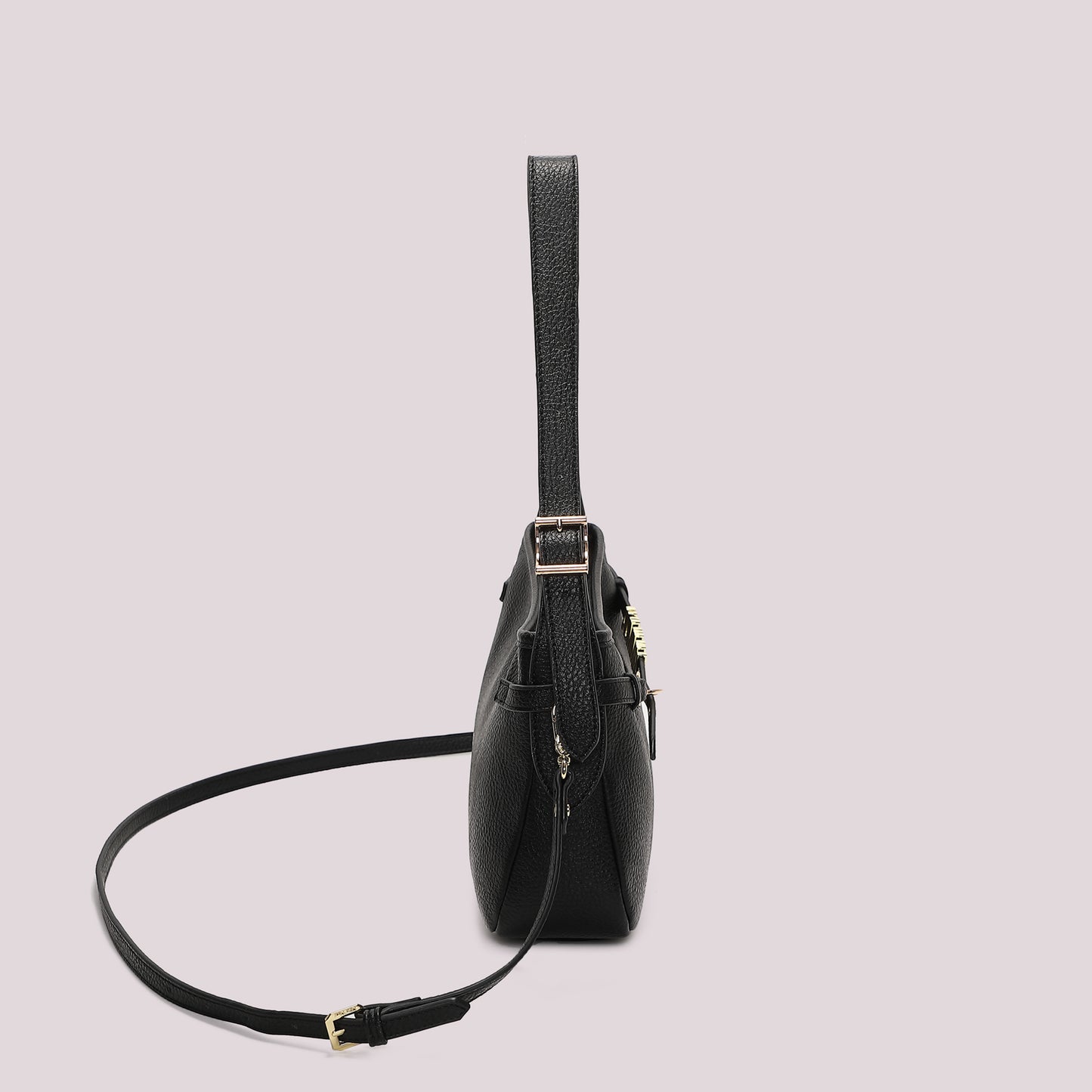 BORSA A SPALLA MEDIA CON LETTERE MIMI-MUA