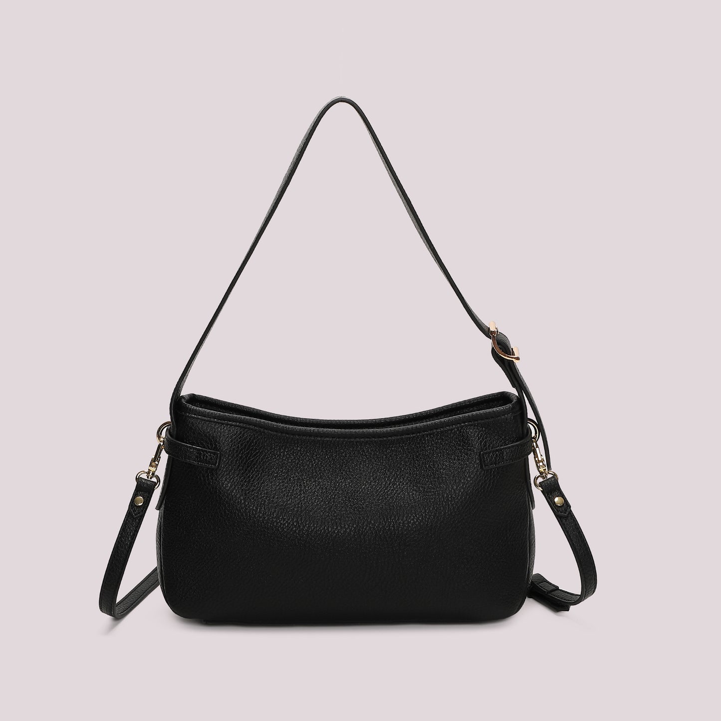 BORSA A SPALLA MEDIA CON LETTERE MIMI-MUA