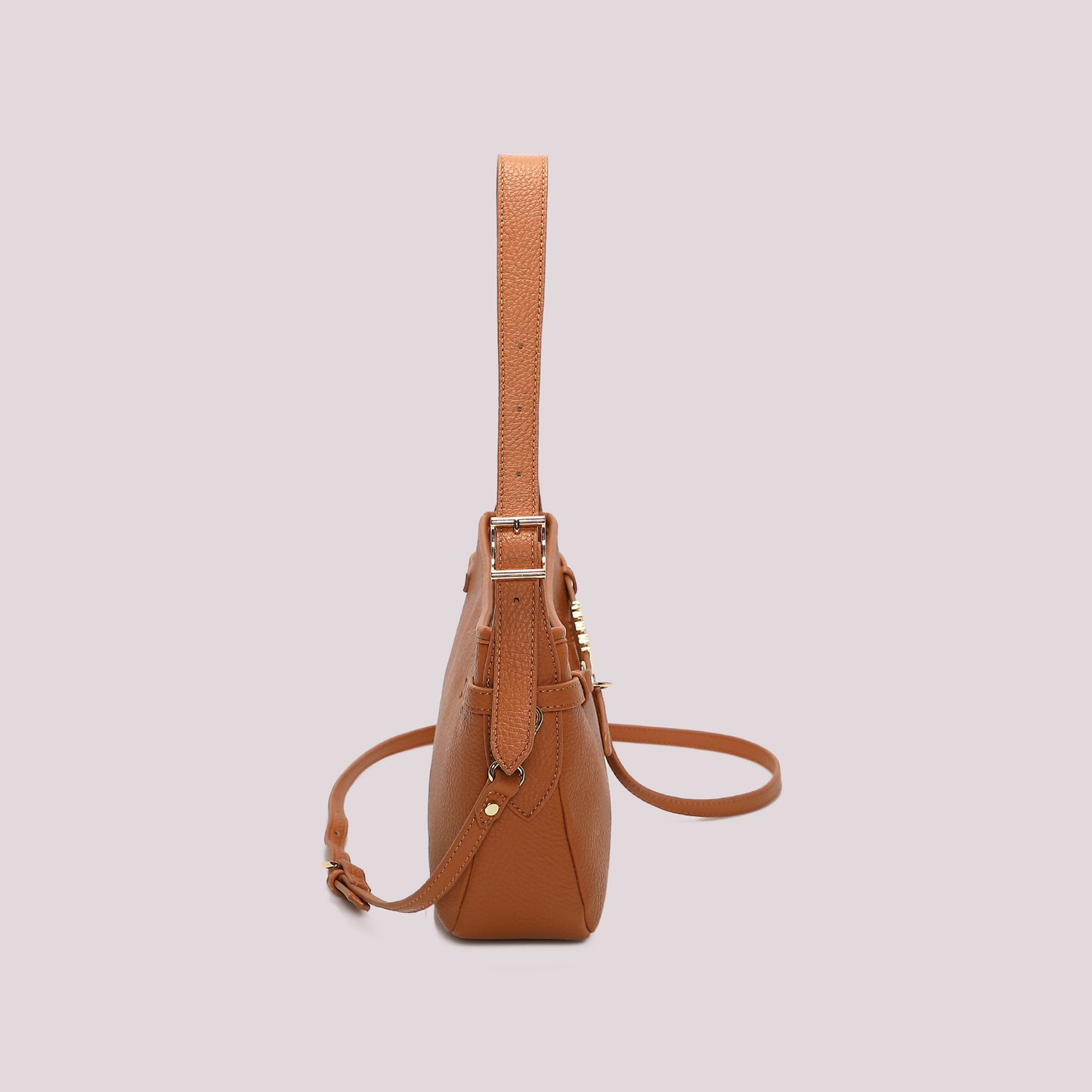 BORSA A SPALLA MEDIA CON LETTERE MIMI-MUA