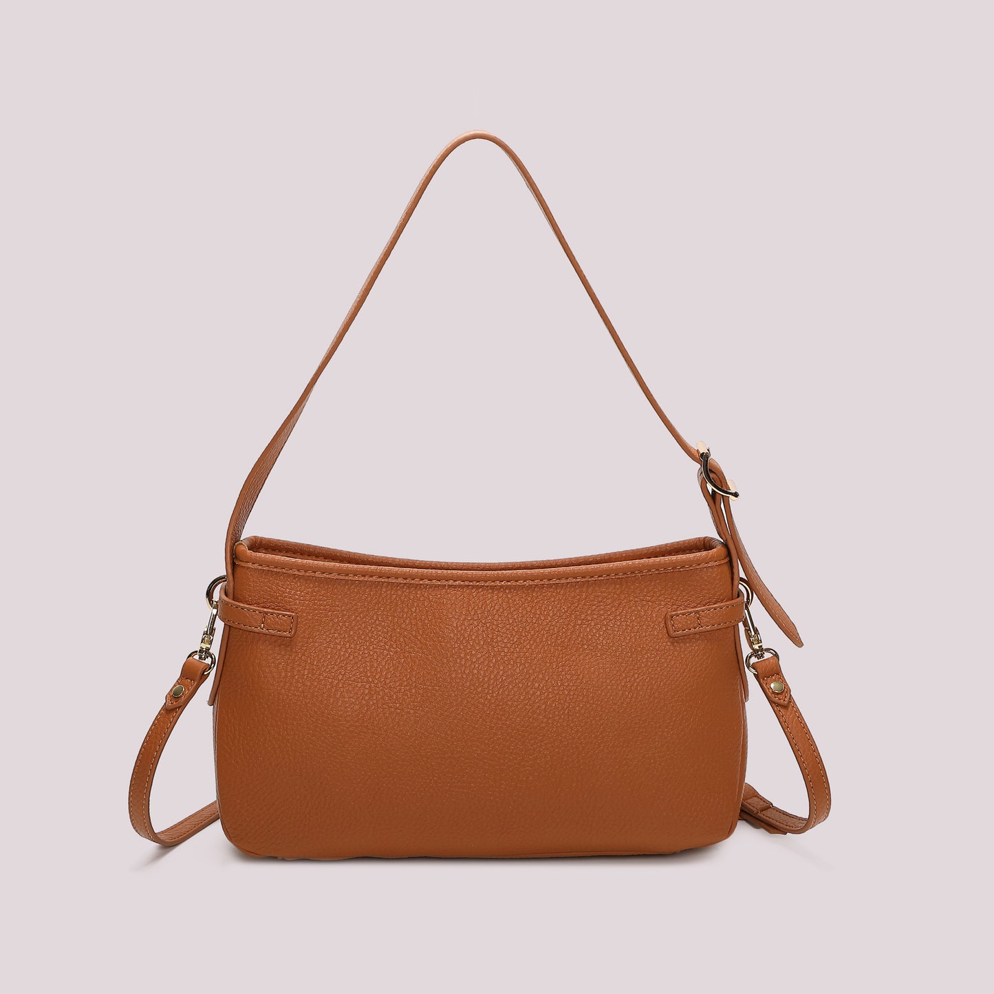 BORSA A SPALLA MEDIA CON LETTERE MIMI-MUA