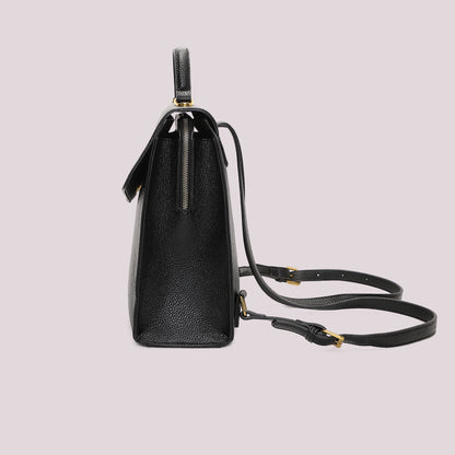 ZAINO CON DETTAGLI SATINATI
