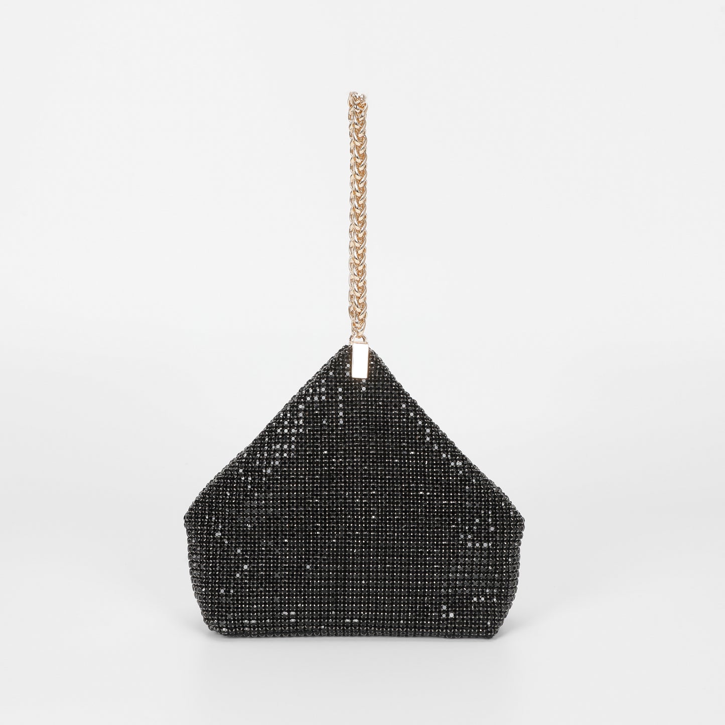 BORSA MORBIDA CON STRASS