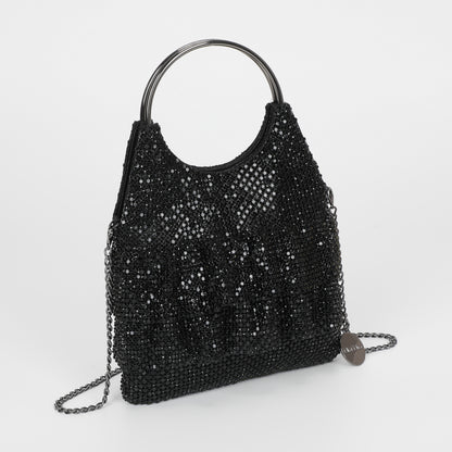 BORSA MORBIDA CON VOLANT