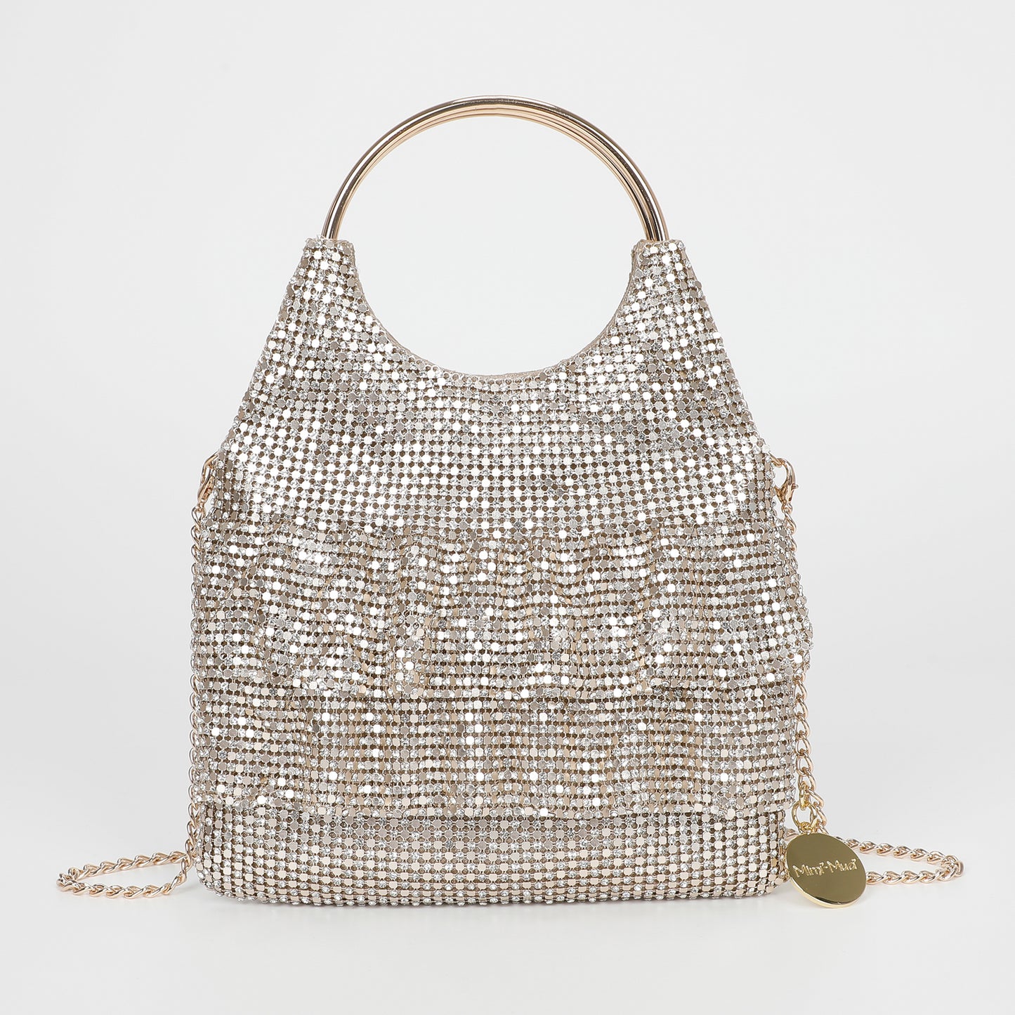 BORSA MORBIDA CON VOLANT