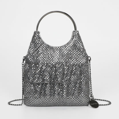 BORSA MORBIDA CON VOLANT