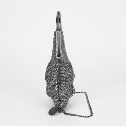 BORSA MORBIDA CON VOLANT