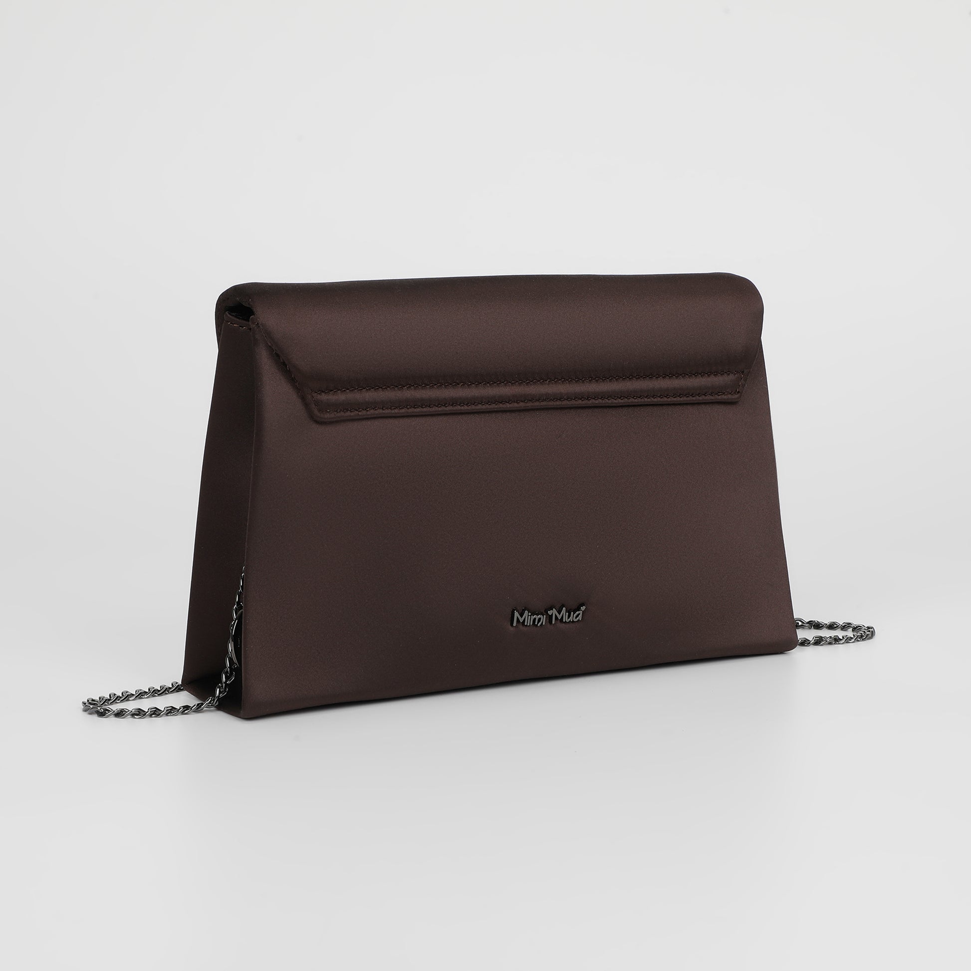 BORSA CON FIOCCO DI STRASS ASIMMETRICO