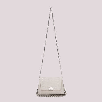 BORSA A MANO CON CATENA E PAILLETTES