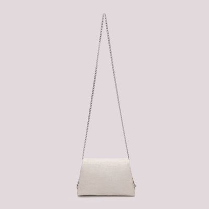 BORSA A MANO CON CATENA E PAILLETTES