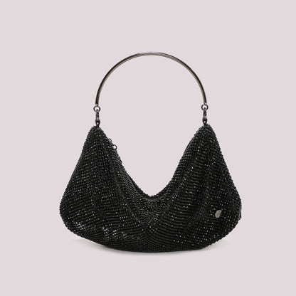 BORSA MORBIDA IN RETE DI STRASS